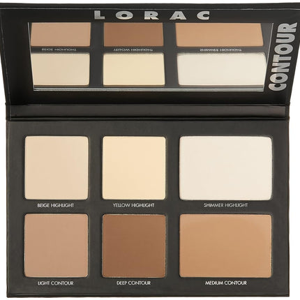 LORAC Pro Contour Palette Plus Contour Brush, 230ml