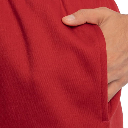 Fruit of the Loom Men's Eversoft Fleece Sweatpants Track Pants, Elastic Bottom Red, XXL