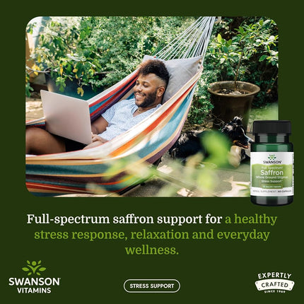 Swanson Full Spectrum Saffron 15mg, 60 Capsules