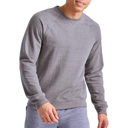 Hanes Men's Crewneck Sweatshirt, Tri-Blend French 