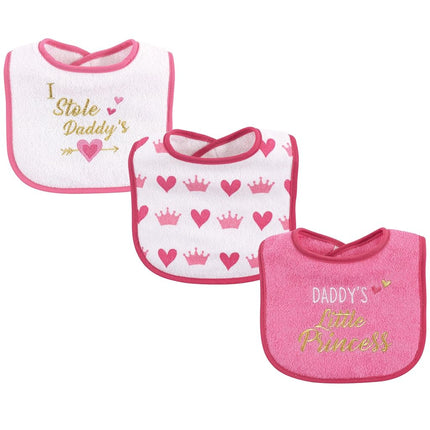 Luvable Friends Unisex Baby Cotton Drooler Bibs wi