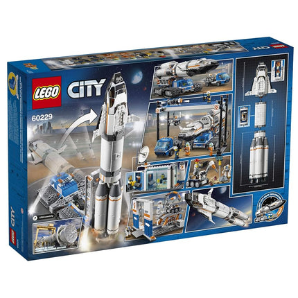LEGO City Rocket Assembly & Transport 60229 Building Kit, New 2019 (1055 Pieces)
