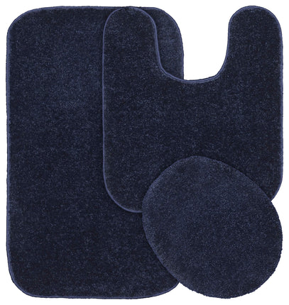 Garland Rug Gramercy 3 Piece Washable Bathroom Rug