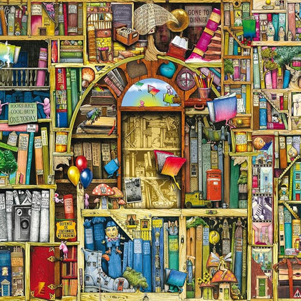 Ravensburger The Bizarre Bookshop 2 1000 Piece Jig