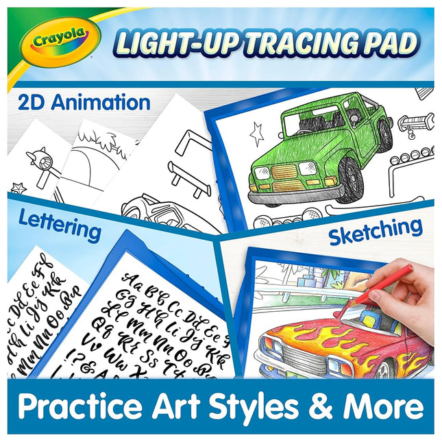Crayola Light Up Tracing Pad Blue