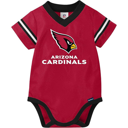 Gerber Unisex Baby Standard NFL Jersey Onesie Bodysuit, Team Color, 18 Months