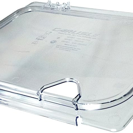 Tapa Carlisle CM10239Z07 Coldmaster EZ Access con muesca, tamaño 1/2, transparente (paquete de 2)