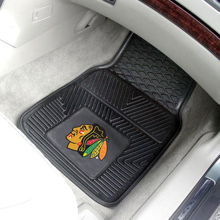 Fanmats 10371 NHL Chicago Blackhawks Vinyl Heavy Duty Car Mat