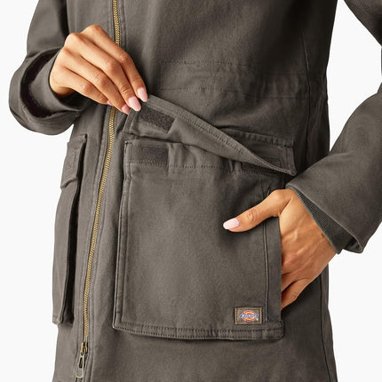Dickies Womens Duck Parka, Moss Green, Large