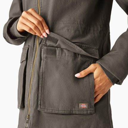 Dickies Womens Duck Parka, Moss Green, Large