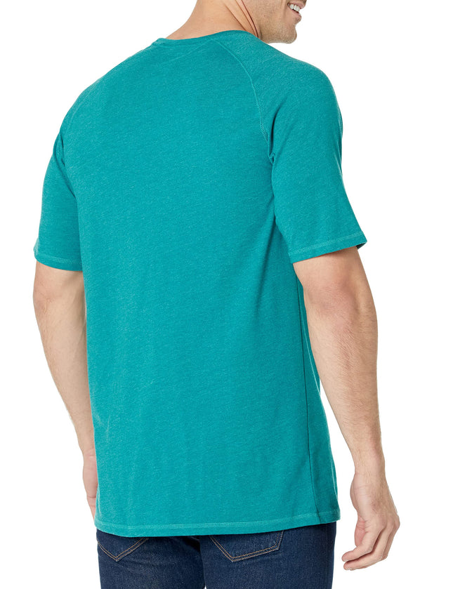 T-shirt à manches courtes rafraîchissant Dickies pour homme, Deep Lake Heather V1, XL grandes tailles