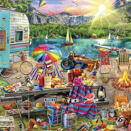 Buffalo Games - Aimee Stewart Family Campsite - 2000 Piece Jigsaw Puzzle