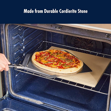 HENCKELS BBQ Pizza Stone, 1-pc, White