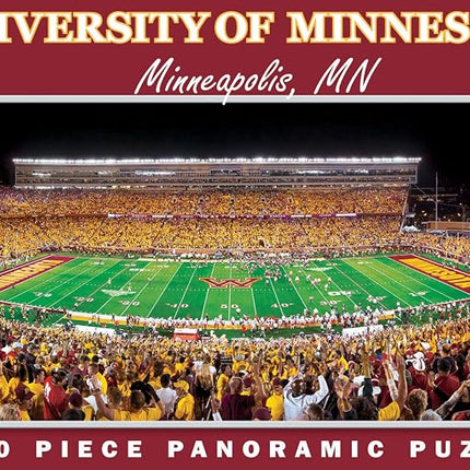 MasterPieces NCAA Ohio State Buckeyes 1000 Piece Panoramic Stadium Jigsaw Puzzle (OST1031)