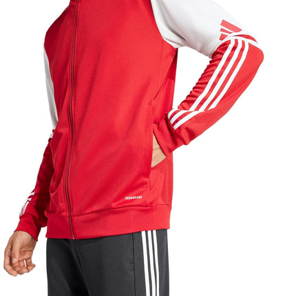 adidas Squadra 25 Men's Sweatshirt, Team Power Red/White, L