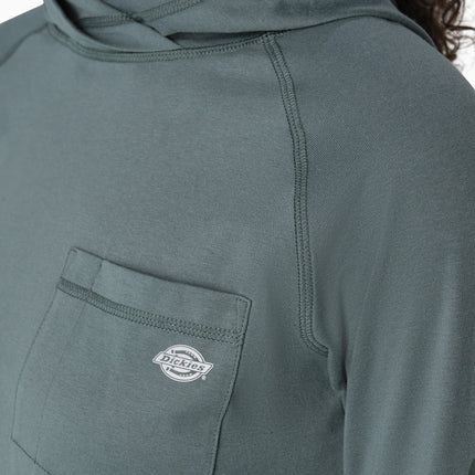 Camisa de rendimiento refrescante Dickies para mujer, verde Lincoln, talla extragrande