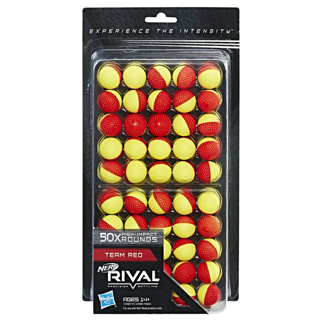 Nerf C3907 Color Refill Dart, Yellow-red, 50 Count (Pack of 1)