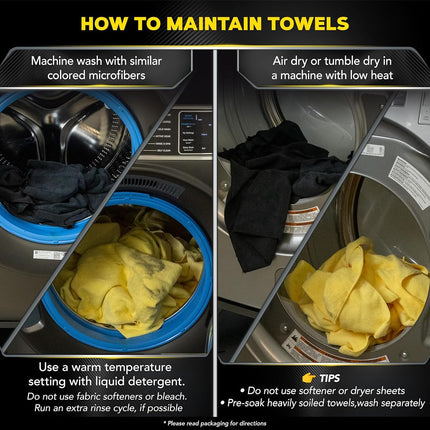 Meguiar's X2025 Supreme Shine Microfiber Towels - 6 Pack