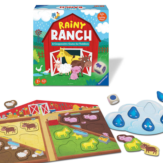 Ravensburger Rainy Ranch - Engaging Cooperative Ga