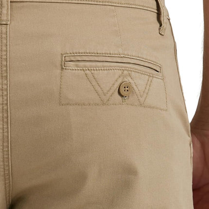 Wrangler Authentics Authentics Men's Flat Front Short, Elmwood, 42W x 9L