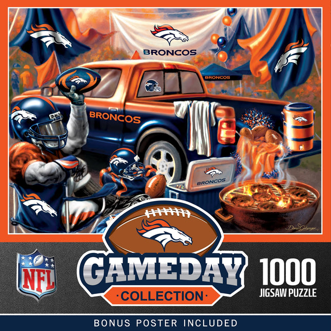 MasterPieces - 1000 Piece Jigsaw Puzzle, NFL Denve
