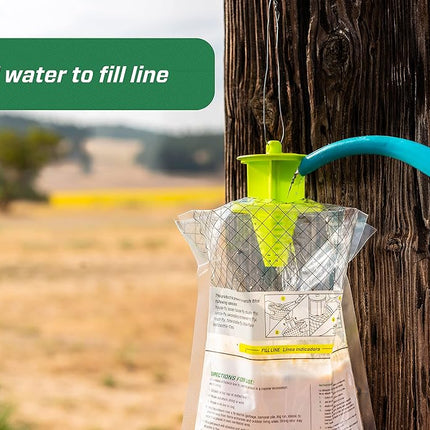 Rescue! Rescue - Big Bag Disposable Fly Traps - Quantity 6
