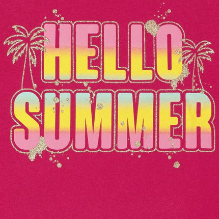 The Children's Place Boys' Gamer Short Sleeve Graphic T-Shirts,multipacks, Hello Summer, X-Small