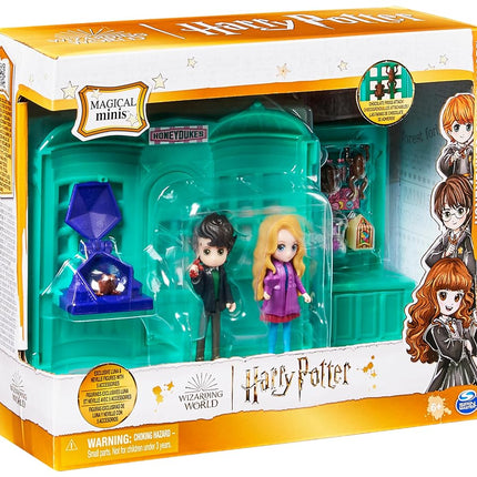 Wizarding World Harry Potter, Magical Minis Honeydukes Sweet Shop with 2 Exclusive Figures and 5 Accessories, Kids’ Toys for Ages 6 and up