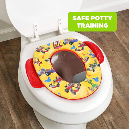 Disney Mickey Mouse"Track Adventures" Soft Potty Seat - Potty Training Seat