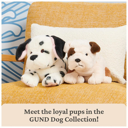 GUND Checkers Dalmatian Puppy Plush, Stuffed Animal Dog for Ages 1 and Up, White/Black, 14”