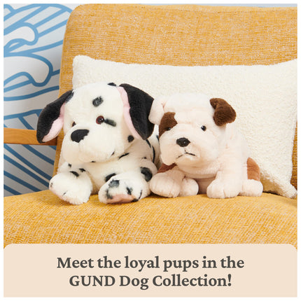 GUND Checkers Dalmatian Puppy Plush, Stuffed Animal Dog for Ages 1 and Up, White/Black, 14”