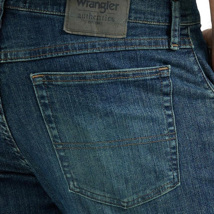 Wrangler Authentics Men's Authentics Mens Classic Regular-fit Jean Jeans, Twilight Flex, 46W / 32L