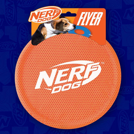 Nerf Dog Nylon Flyer, 10-Inch, Orange
