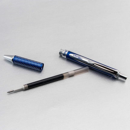 Energel Premium Liquid Gel Pen .7Mm Black Ink 1/Pkg-Navy Barrel