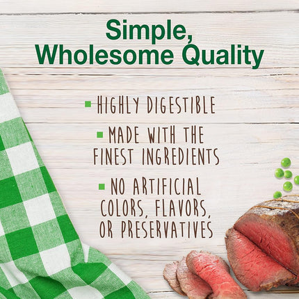 Nylabone Healthy Edibles Roast Beef Flavor Chew Treats for Dog 8 Count Roast Beef X-Small/Petite