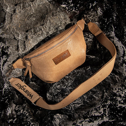 Cangureras Wrangler para mujer Riñonera de viaje Bolsos bandolera cruzados para mujer, Caqui WG82-194KH
