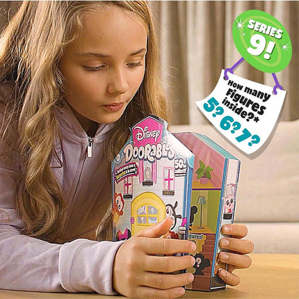 Disney Doorables Multi Peek Series 9, Collectible Blind Bag Figures, Officially Licensed Kids Toys for Ages 5 Up by Just Play