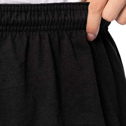 Fruit of the Loom Men's Eversoft Cotton Shorts with Pockets (S-4xl) Casual, 2 Pack-Black, X-Large (Pack of 2)