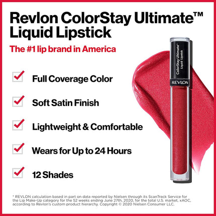 Revlon ColorStay Ultimate Liquid Lipstick (050 Top Tomato)