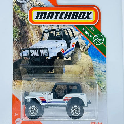Matchbox - Jeeps 4 x 4 - White - MBX Mountain 80/1
