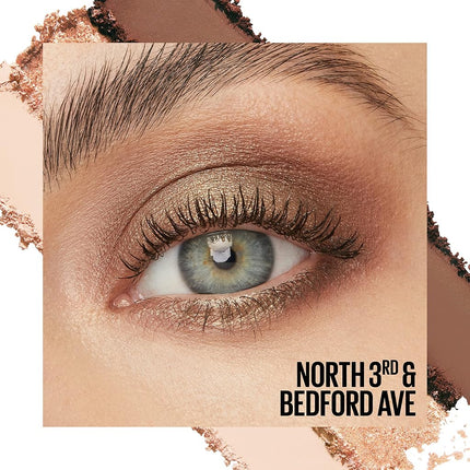 Maybelline Shadow Blocks Shadow Blocks Eyeshadow Palette, Stacked Eye Shadow Trio, North 3rd & Bedford Ave, 0.08 oz