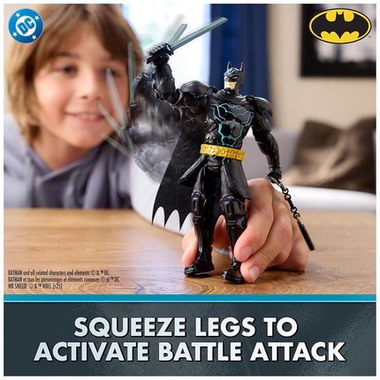 DC Comics, Batman Ninja - 15 cm Batman Action Figure, Battle Moves, with Accessories, from 4 Years