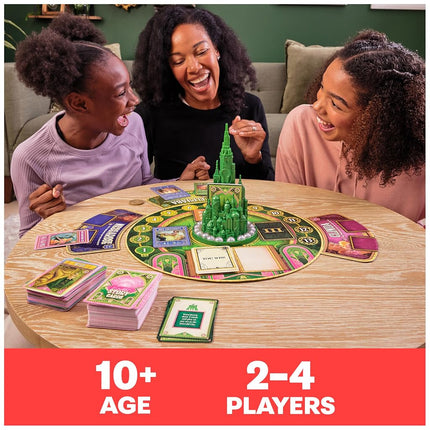 Spin Master Games, Wicked: The Game, An Original Concept Based on the New Movie Wicked, Begin Your Amazafying Adventure with Glinda & Elphaba, for Fans of Musicals, 2-4 Players, for Ages 10 & Up