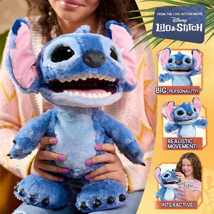 Just Play Ultimate Stitch Live Action Feature Plush