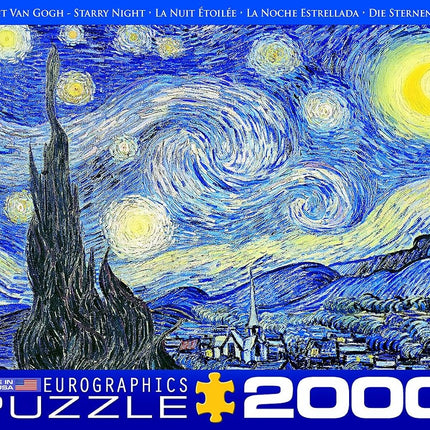 EuroGraphics Starry Night by Vincent Van Gogh 2000-Piece Puzzle