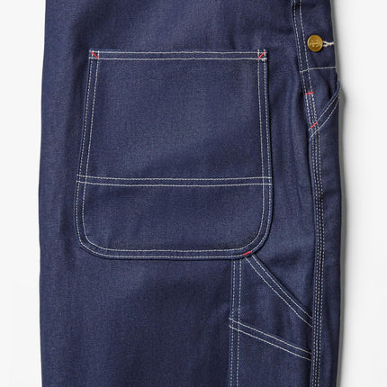 Peto y monos de trabajo Dickies Big-Tall para hombre, Índigo Rígido, 52W x 30L US