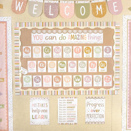 Teacher Created Resources Terrazzo Tones Welcome Bunting Bulletin Board (TCR7200)