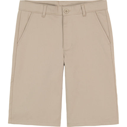 Nautica Boys' School Uniform Flat Front Twill Shor