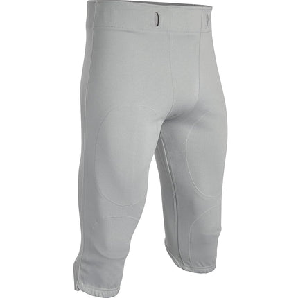 CHAMPRO Men's Touchback Football Practice Pants, Pads/Belt Not Included Silver