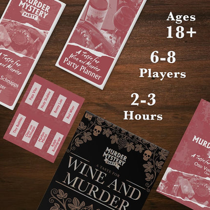 Murder Mystery Party, A Taste for Wine & Murder